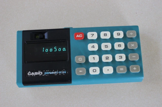 CASIO PERSONAL MINI CM-607 rok 1975 Made in Japan EUR 40,00