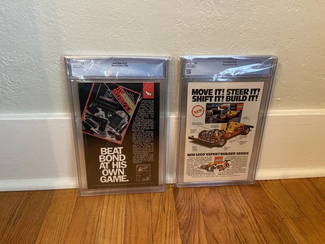 Invincible Iron Man 118 CGC 9.4 & 225 CGC 9.2 (White Pages) 2