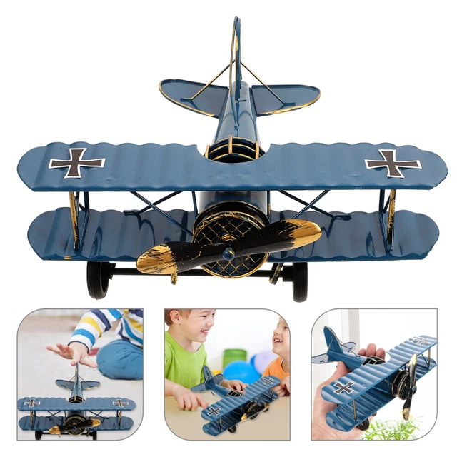 Aircraft Models Vintage Home Decor Airplane Cake Topper Crafts