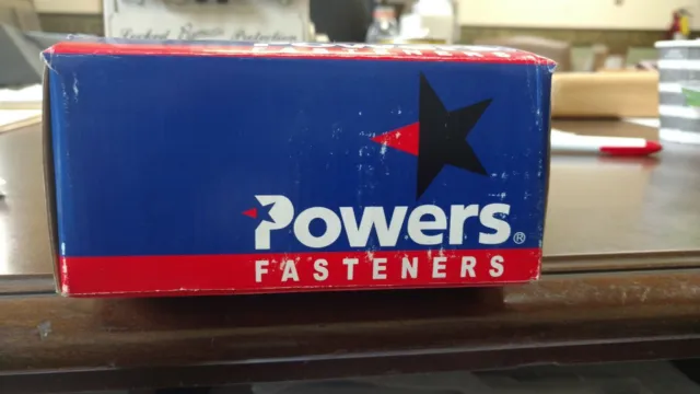 Powers Fasteners CAT#05015 3/8" x 1-7/8" Hex Nut LOK/BOLT (Box of 50)