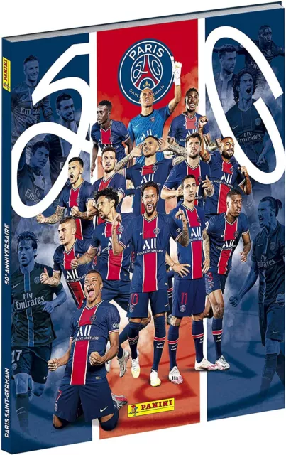 Panini Foot PSG 50 ans (cartes au choix dans la liste)