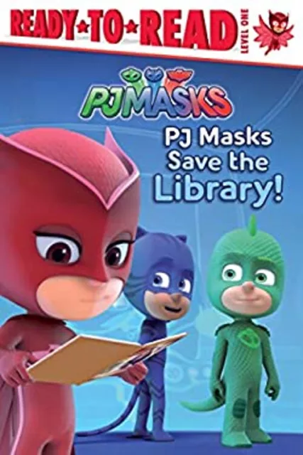 Pj Masques Save The Library Ready-To-Read Niveau 1 Livre de Poche