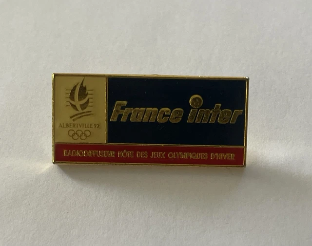 PINS PIN BROCHE JO OLYMPIC OLYMPIQUE ALBERTVILLE 92 1992 SUEDE
