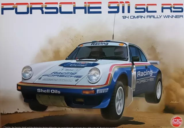 Nunu-Beemax 24011 - Porsche 911 SC RS - 84 Oman Rally Winner - 1:24