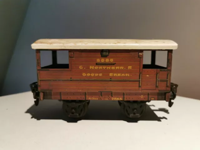 Märklin Englische Wagen Wagon Staubig vom Dachboden für Bastler