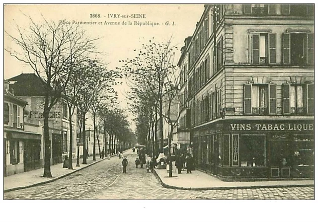 94.IVRY SUR SEINE.n°67.PLACE PARMENTIER AND AVENUE DE LA REPUBLIQUE