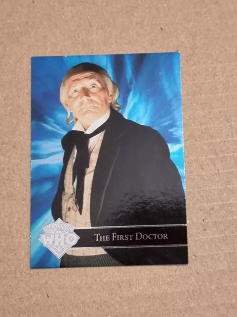 Doctor Who Cornerstone Series 3 Trading Cards Foil Card The First Dr Hartnell