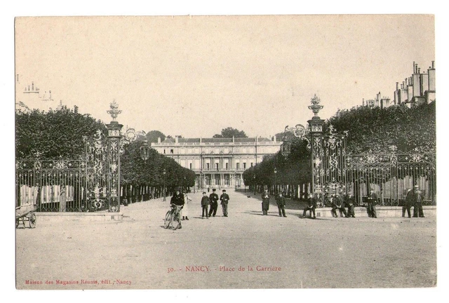54-25 cpa Nancy - Place de la Carrière animee