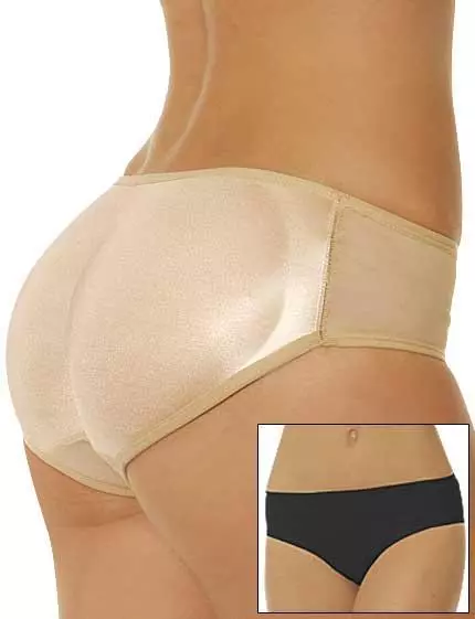 Silicone Butt Booty Padded Panty Hip Underwear Enhancer Buttocks