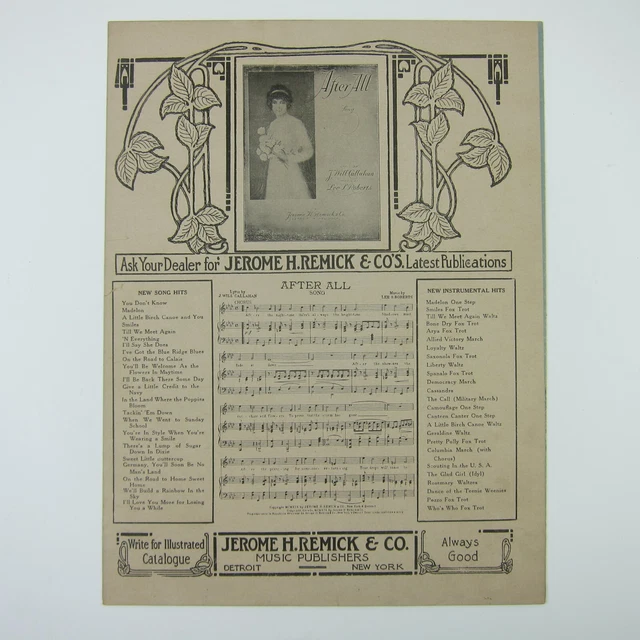 Sheet Music Till We Meet Again Song Wwi Ray Egan Richard Whiting