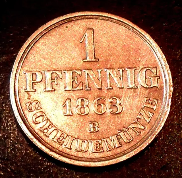 Hannover, 1 Pfennig 1863