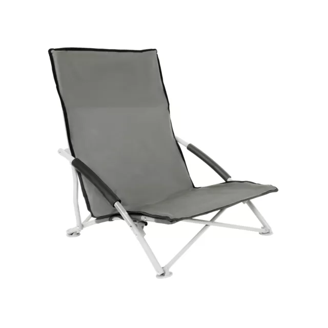 Dubbin Beach Camping Folding Chair High Back Low Seat Chairs with Carry Bag