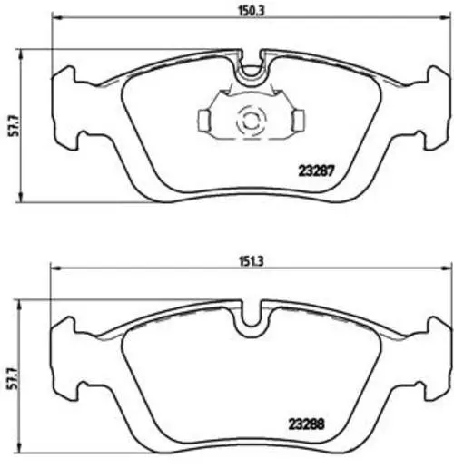 BREMBO BREMSSCHEIBEN + BELÄGE VORNE Ø300 für BMW 3er Touring 3er 3874632 3