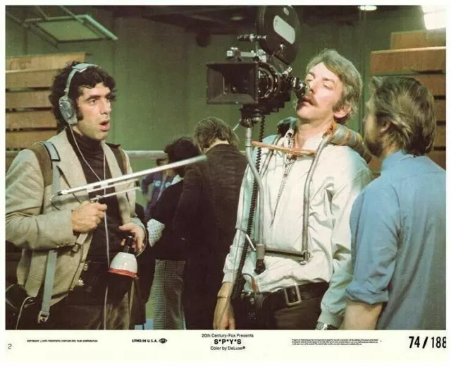 SPYS Original Lobby Card Donald Sutherland Elliott Gould Vintage Film Camera