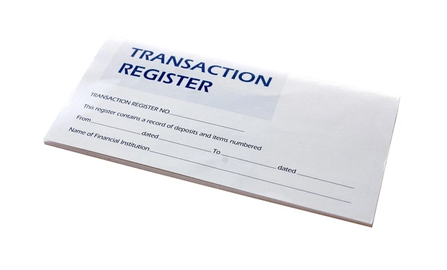 10 CHECKBOOK TRANSACTION Register Calendar 2021-2022-2023 Check Book