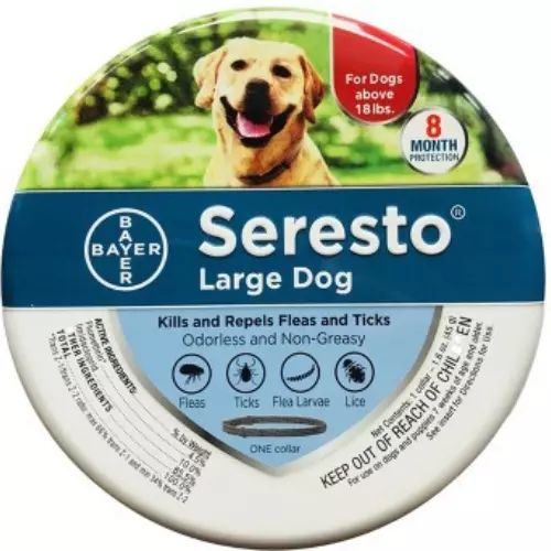New For Seresto Flea and Tick Collar for Over 18 lbs Dogs Protection Pet Collars