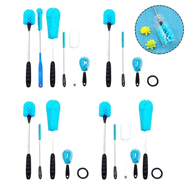 5 Pcs Bottle Brush Specialized For Sports Bottles Baby Cleaning· Bottle, A3L1