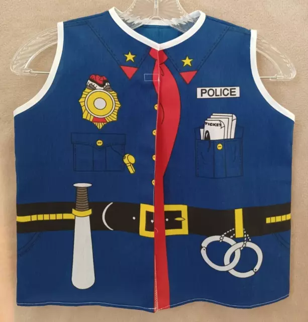 GILET BAMBINI POLIZIOTTO FBI SWAT forze speciali giacca costume completo  berretto polizia EUR 4,99 - PicClick IT