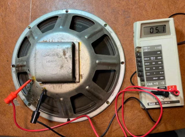 Lowrey DSO Organ 10" Speaker P6807 - Alnico 8 ohm Lowrey DSO Organ 10" Speaker P6807 - Alnico 8 ohm