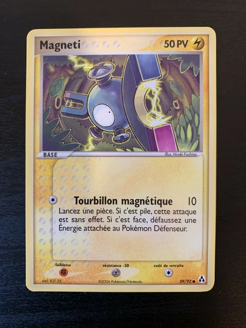 Carte Pokémon COMMUNE Magnéti 59/92 Ex Créateurs de Légendes Bloc EX FR
