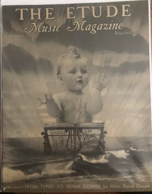 The Etude Music Magazine VINTAGE 1938-1955 Very Good condition YOU PICK!