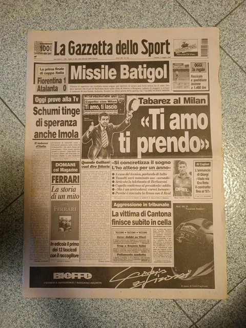 LA GAZZETTA DELLO Sport Estasi Inter Coppa Italia Juve zero titoli 12/05/2022 EUR 15,00 - IT