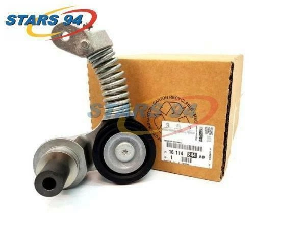 1611424480 ORIGINAL PEUGEOT / CITROEN Tendeur de courroie, courroie...