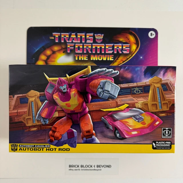HASBRO TRANSFORMERS THE Movie G1 Retro Autobot Hot Rod Walmart New