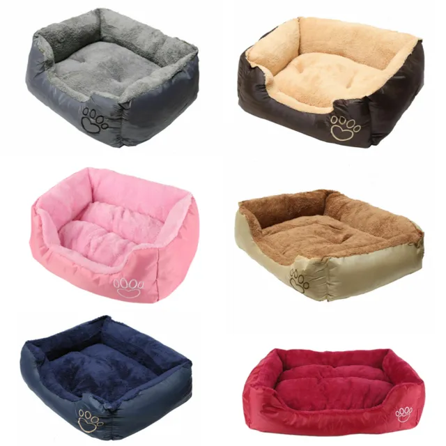 Pet Cat Dog Bed for Small Medium Large Dogs Mat Washable Puppy Soft Comfy Basket