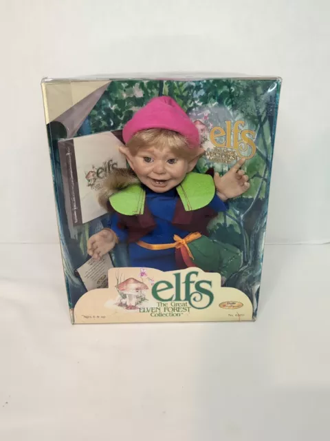 Vtg Berenguer Elfs The Great Elven Forest Collection Lillen Doll NRFB