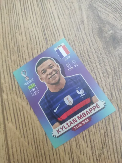 Panini World Cup Qatar Stickers 2022 Kylian Mbappe France Fra 19