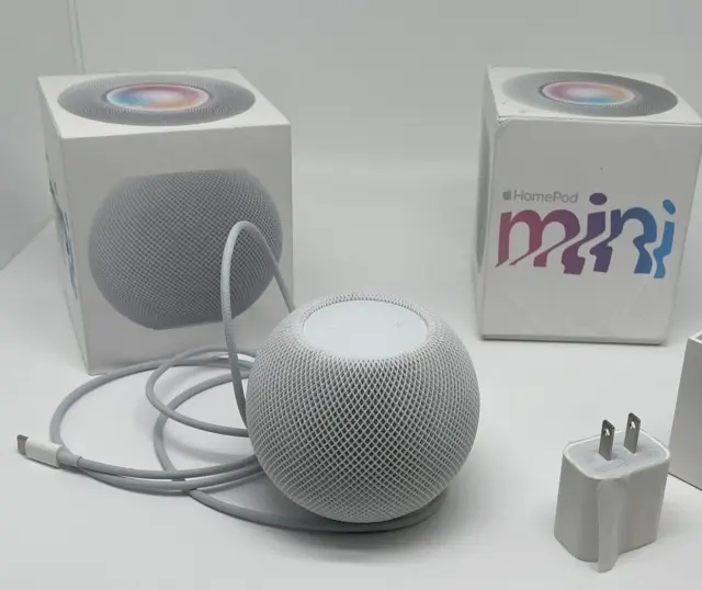 Apple HomePod mini Smart Speaker - White MY5H2LL/A