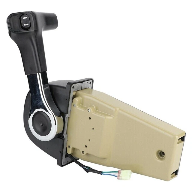 thumbnail image 2 of 5006182 For Evinrude Johnson Top Mount Single Outboard Remote Control Box No Key 2 of 13