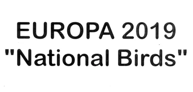 2019 EUROPA CEPT SETS, MINISHEETS, BOOKLETS, each available to buy separately