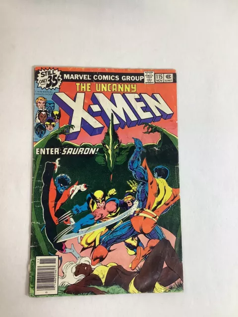 Uncanny X-Men #115 (Marvel, 1978) Sauron Appearance John Byrne