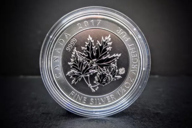 1.5 oz Silver Coin Canada Multi Maple Leaf 2017