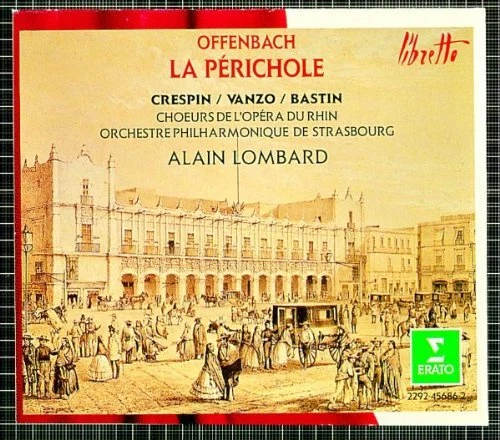 【中古】 La Perichole J．Offenbach ,Lombard Offenbach La Perichole, Alain Lombard 2 LP Box Set W