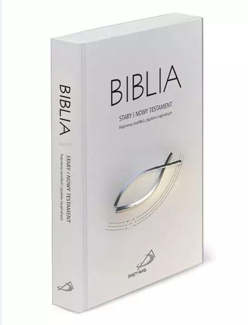 Biblia Pismo Święte Stary i Nowy Testament Najnowsze Polish book Bible Swiete