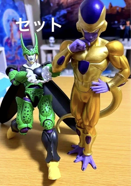 Dragon Ball Figure Cell Golden Frieza Bandai Ichiban Kuji Prize Anime Lot 2