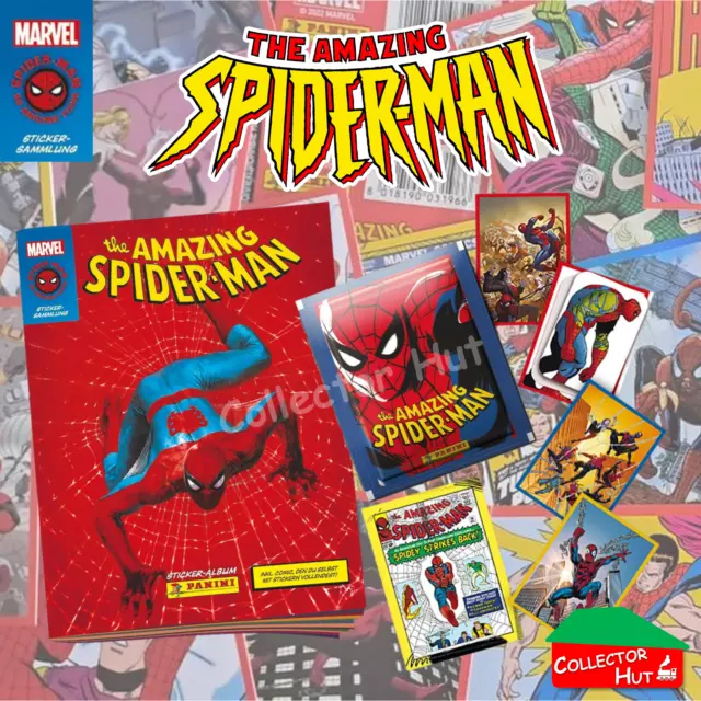 Panini The Amazing Spider-Man 60th Anniversary Sticker Collection Singles