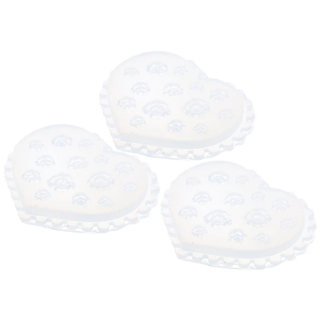 3 Pcs Resin Molds Jewelry Epoxy Resin Necklace Pendant Silicone Resin Molds