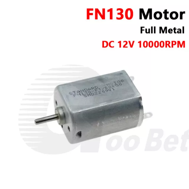 Micro FN130 FT Electrical Motor Full Metal DC 12V 10000RPM Toy RC Car Boat Model