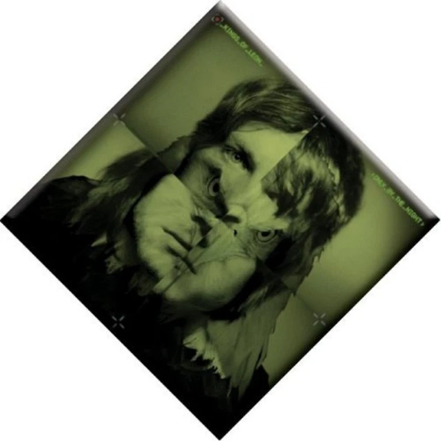 Magnete da frigorifero Kings of Leon solo di notte nuovo ufficiale 76 mm x 76 mm