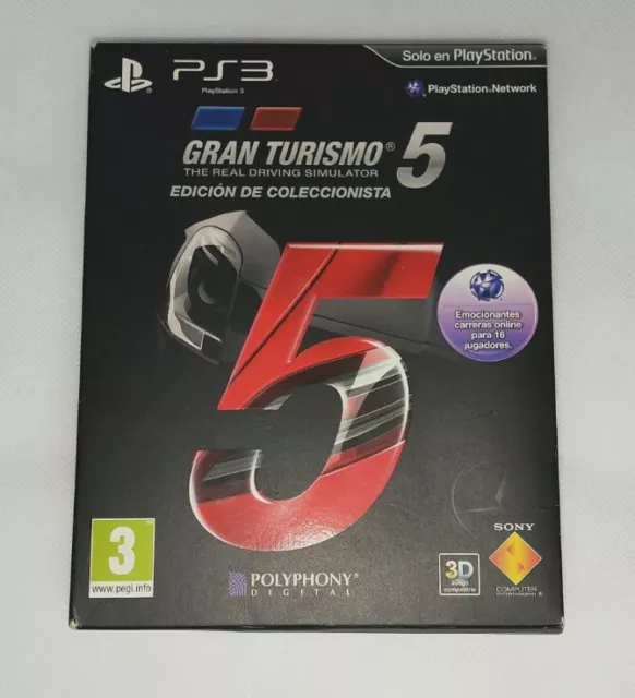 Gran turismo 5 Edicion Coleccionista para PlayStation 3 PS3 completo Pal España