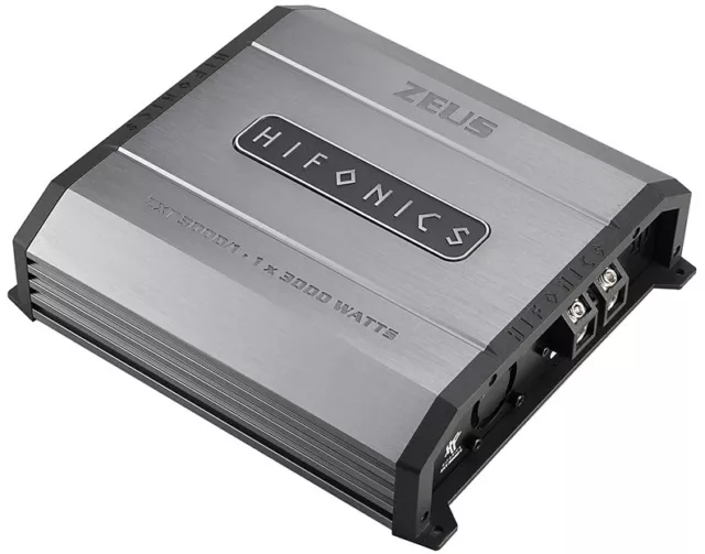 Hifonics ZXT3000/1  Mono  3300 Watt RMS digital Verstärker 1-Kanal Auto ZEUS