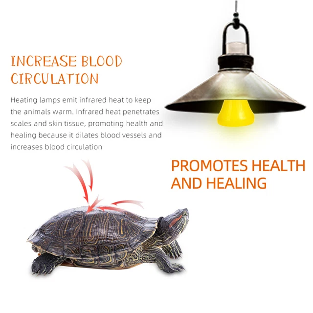 CERAMIC HEATING BULB Ceramics Emitter Leopard Gecko Terrarium Supplies