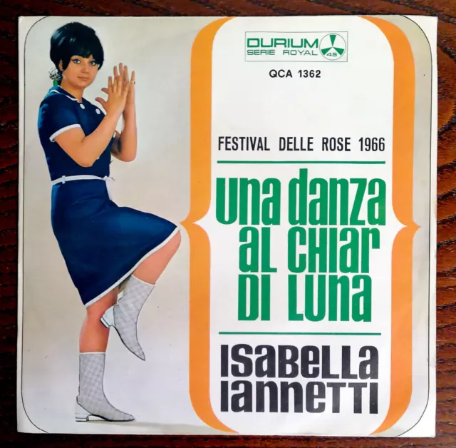 Parla Con Lui   Isabella Iannetti 7" Raro 45 Beat  Italy 196 Festival Delle Rose