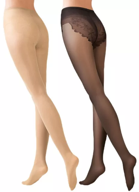 Women's Classic 40 Denier Semi Opaque Tights, Gabriella