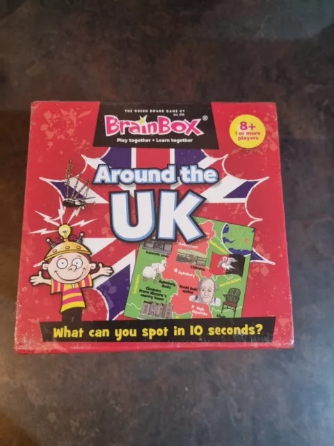 BrainBox: Around The UK Game/Quiz.  Play Together, Learn Together.