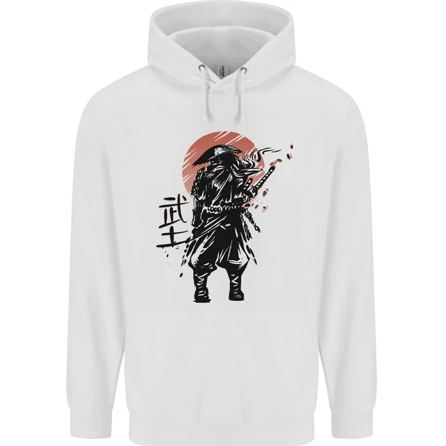 Felpa con cappuccio bambini Samurai Sun MMA Warrior